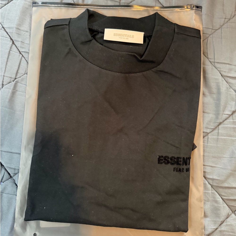 Essentials limo black  Tee